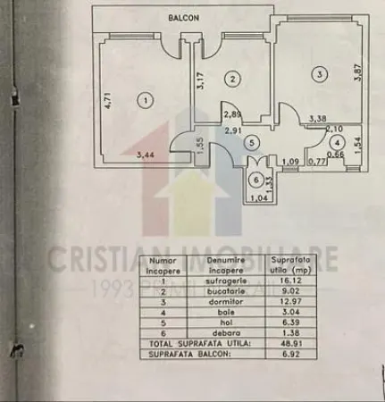 Apartament 2 camere Brăila - poza 7