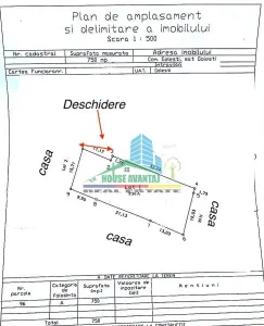 Teren 750 MP  Intravilan Golesti - Golesti