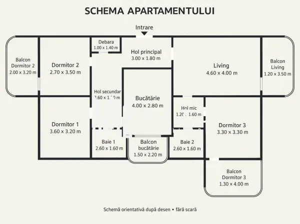 Apartament 4 camere Sibiu - poza 1