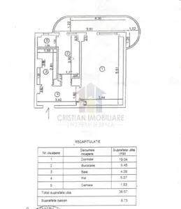 Apartament 1 camera Brăila - poza 10