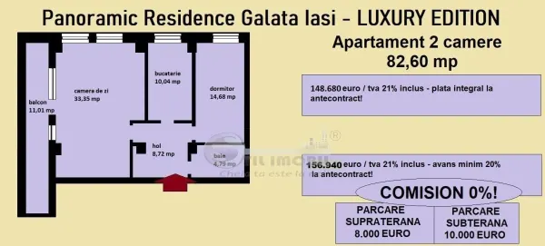 Apartament 2 camere Iași - poza 2