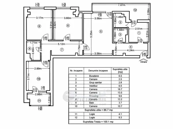 Apartament 4 camere Iași - poza 16