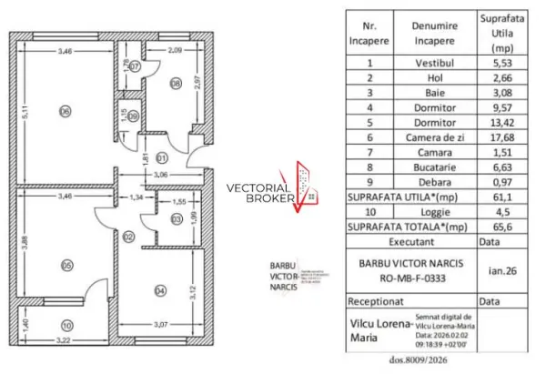 Apartament 3 camere București - poza 8