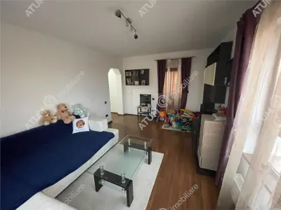 De vanzare apartament cu 2 camere decomandate balcon si loc parcare in zona Brana din Selimbar - Sibiu