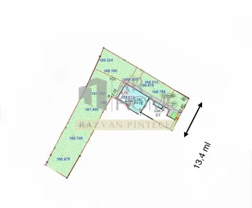 Teren intravilan 839 mp cu constructie, langa Bd. Republicii Ploiesti - Ploiesti