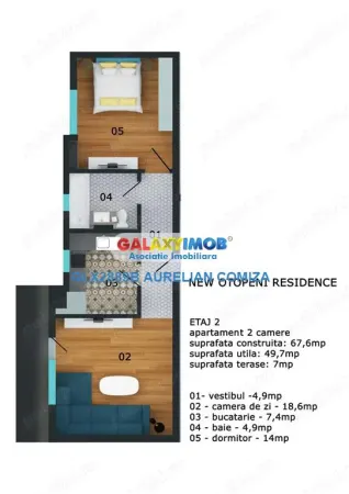 Apartament 2 camere Otopeni - poza 11
