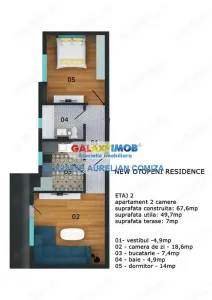 Apartament 2 camere Otopeni - poza 11
