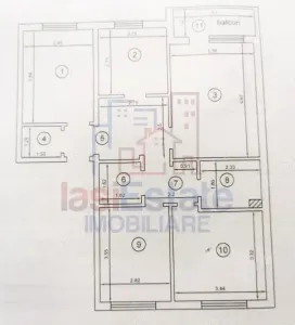 zona Galata Apartament 4 camere - Iasi