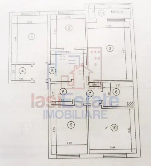 Apartament 4 camere Iași - poza 1