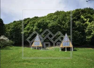 Teren cu cabane A-Frame ai priveliste catre Muntii Fagaras - Bradu