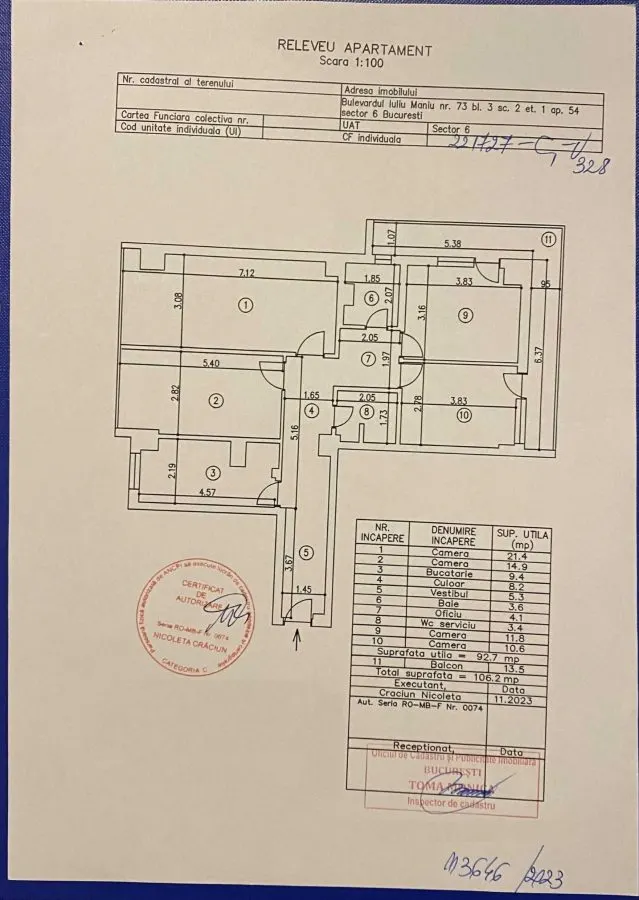 Apartament 4 camere București - poza 1