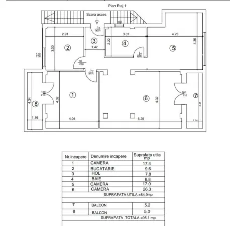 Apartament 4 camere Iași - poza 2