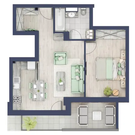 Apartament 2 camere Sibiu - poza 10