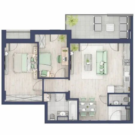 Apartament 3 camere Sibiu - poza 10