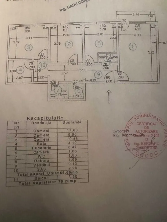 Apartament 3 camere București - poza 1