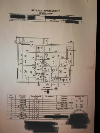 Apartament 3 camere București - poza 1