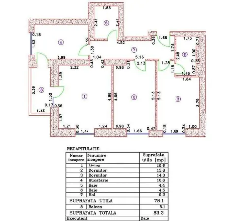 Apartament 3 camere București - poza 13