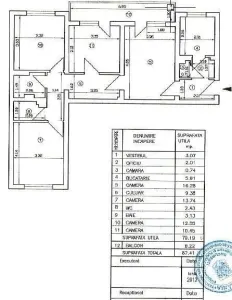 Apartament 4 camere Parc  Bazilescu Bucurestii Noi - Bucuresti