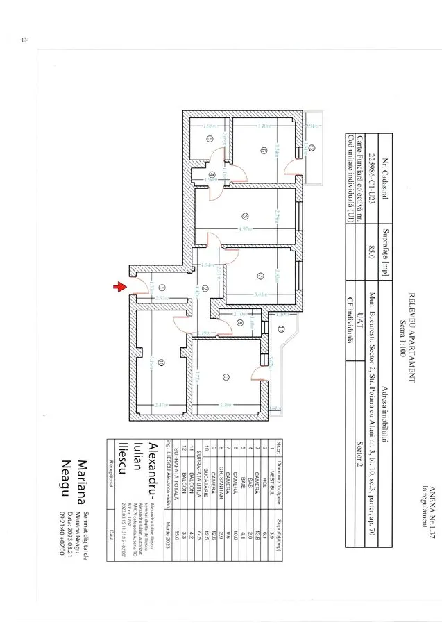 Apartament 4 camere București - poza 1
