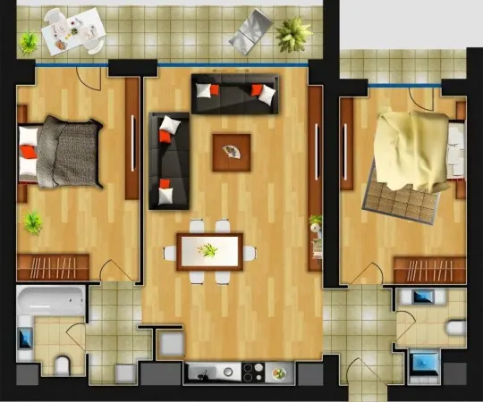 Apartament 3 camere București - poza 3