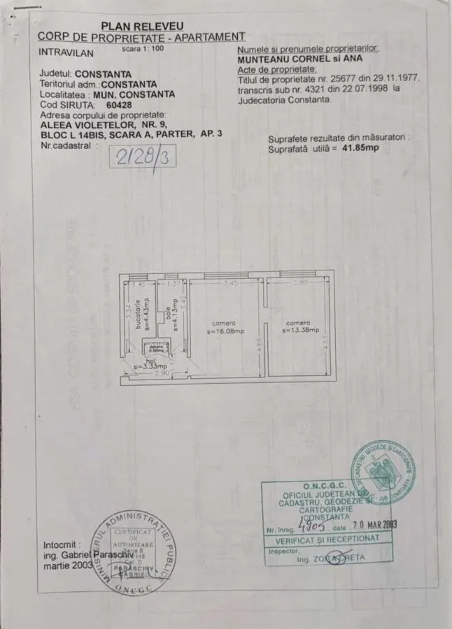 Apartament 2 camere Constanța - poza 1