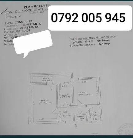 Apartament 2 camere Constanța - poza 1
