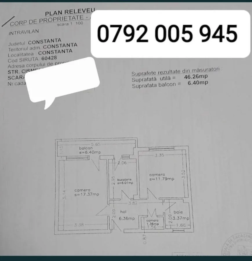 Apartament 2 camere Constanța - poza 1