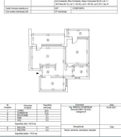 Apartament 2 camere Constanța - poza 1