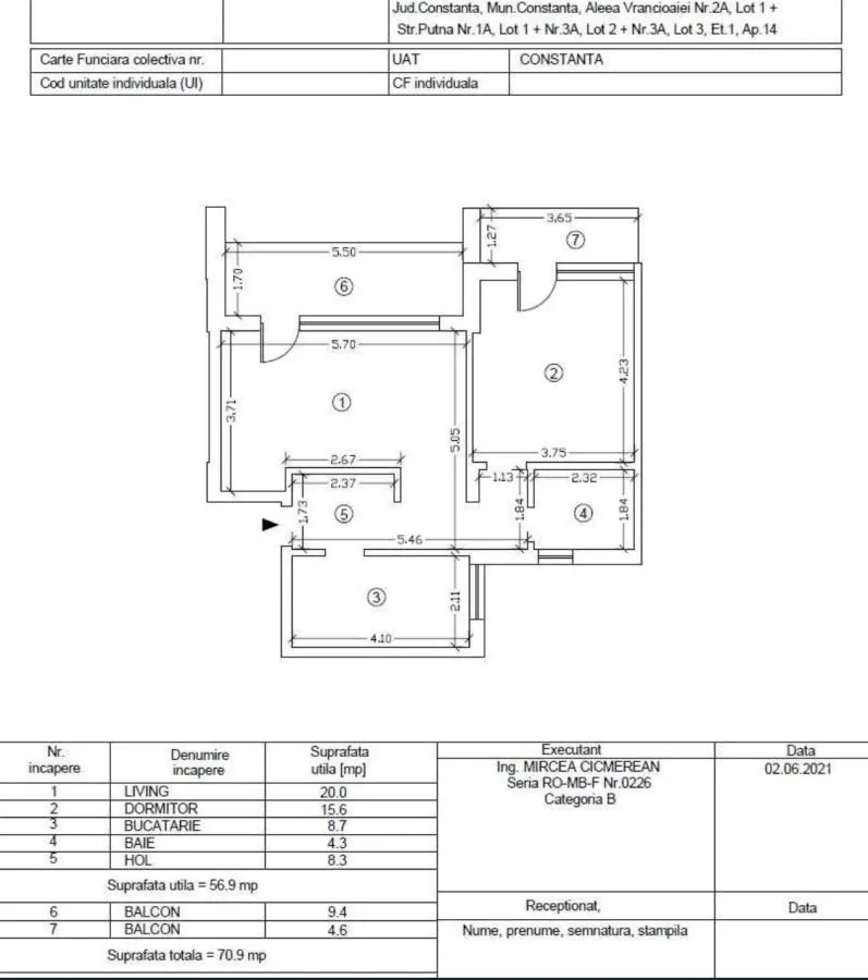 Apartament 2 camere Constanța - poza 1