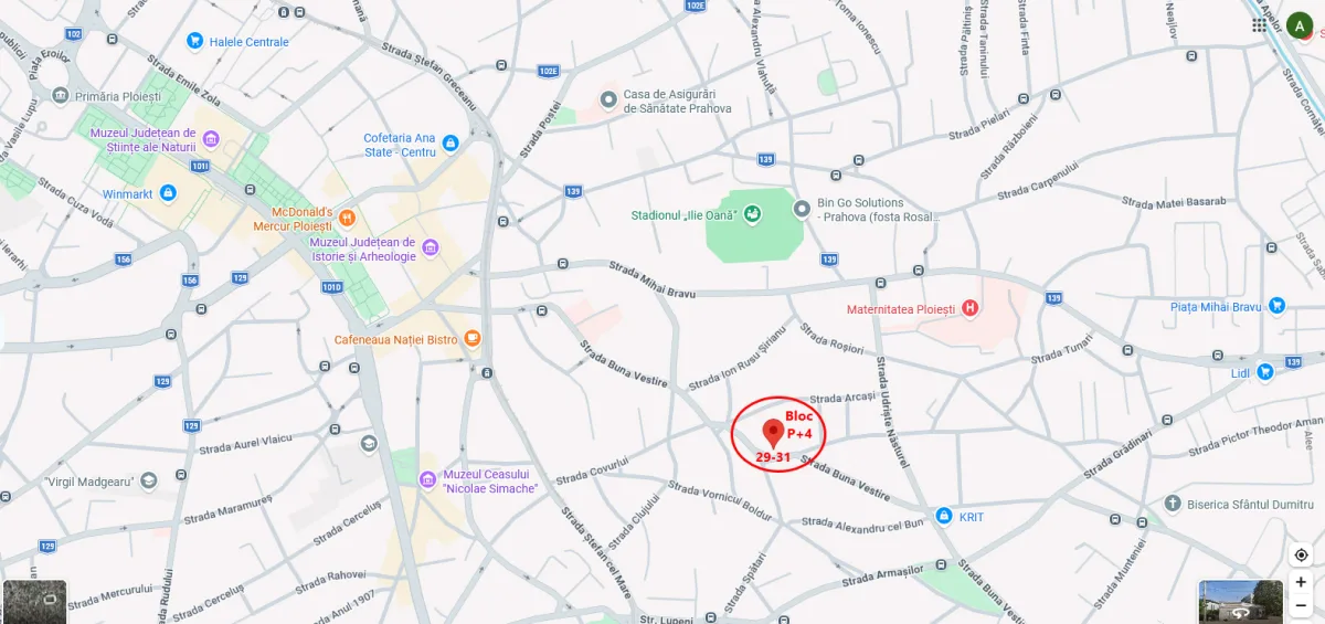 Apartament cu 2 camere, strada Buna Vestire, proprietar - Ploiesti