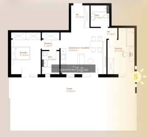 Apartament 3 camere Florești - poza 20