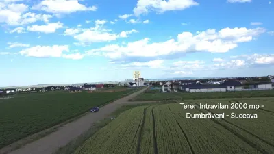 Teren Intravilan de Vânzare în Dumbrăveni, Suceava | 2.000 mp | Deschidere 40 ml | 7.100 euro/ar | Comision 0% - Dumbraveni
