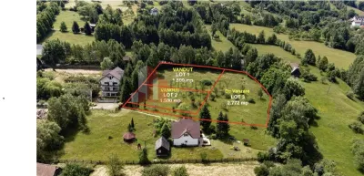 Teren intravilan Bran 2.772 mp | Vedere Piatra Craiului | Potrivit pentru cabane - Bran