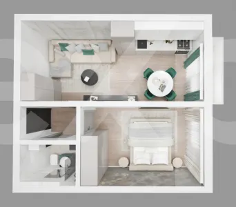 Apartament 2 camere Pitești - poza 1