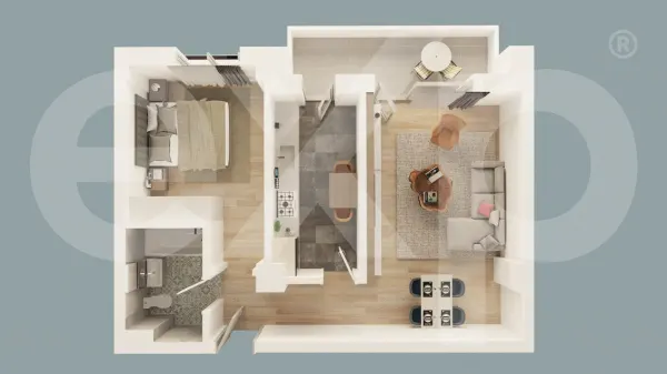 Apartament 2 camere Mioveni - poza 6