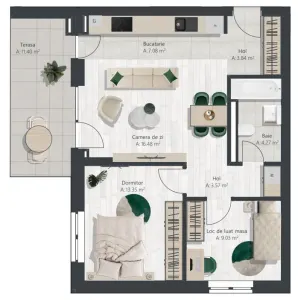 Apartament 3 camere Timișoara - poza 11