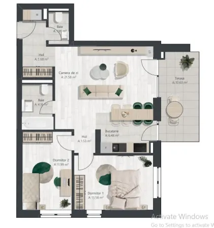 Apartament 3 camere Timișoara - poza 10