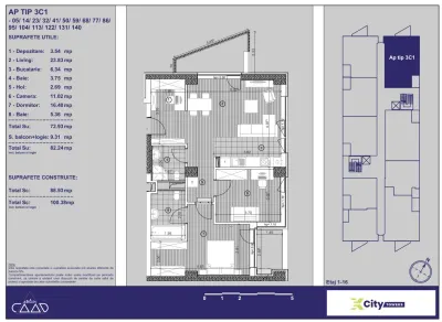 Apartament 3 camere Timișoara - poza 3