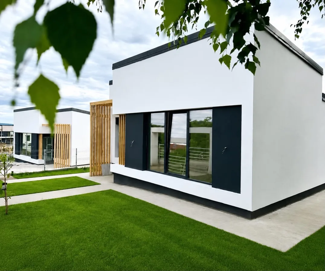 Design modern • Finisaje premium • Încălzire în pardoseală • Curte proprie • Confort pe un singur nivel - Miroslava