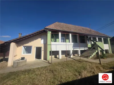 Casa  noua semifinisata 100 mp cu teren 550 mp, Gruisor , Mures - Gruisor