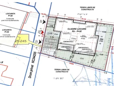 Teren de vanzare cu proiect si autorizatie de constructie - Bucuresti