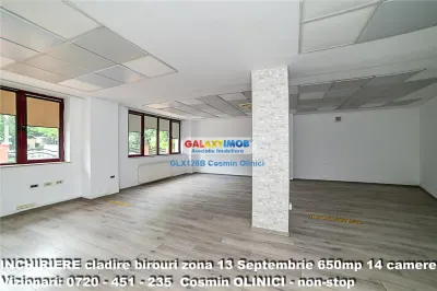 Clădire de birouri de inchiriat | Demisol + Parter + 3 Etaje | Grădină - Bucuresti