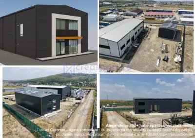 Hala/ showroom, 281mp, sos. Iasi - Tomesti - Tomesti