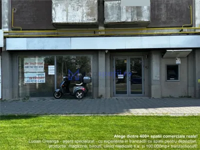 Spatiu comercial 130mp, bd. Poitiers, Frumoasa, zona Siraj - Iasi