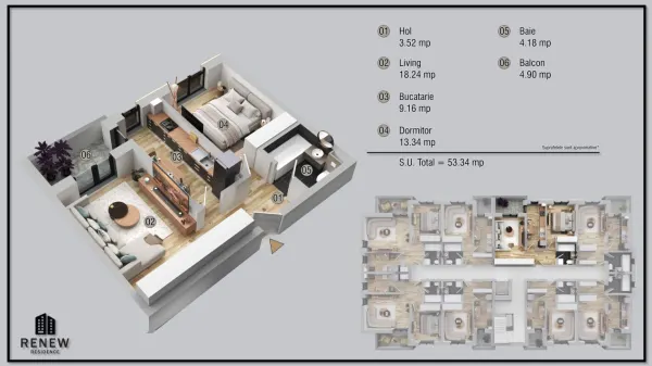 Apartament 2 camere București - poza 9