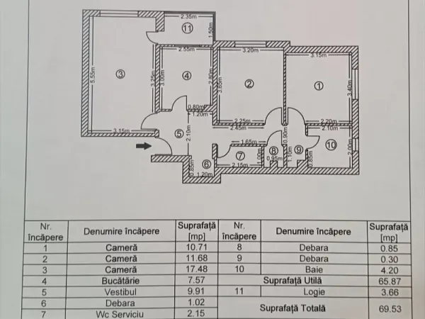Apartament 3 camere București - poza 1