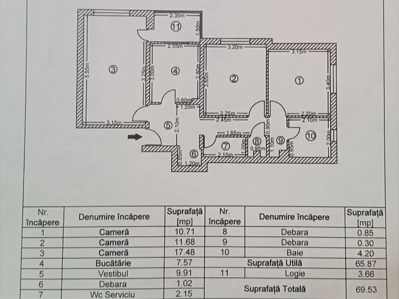 Apartament 3 camere București - poza 1