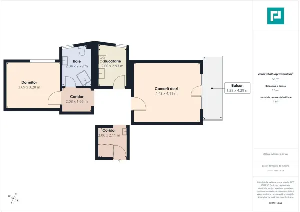 Apartament 2 camere Giroc - poza 5