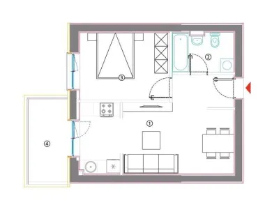 Apartament 2 camere București - poza 9