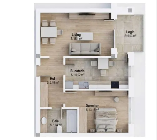 Apartament 2 camere București - poza 2